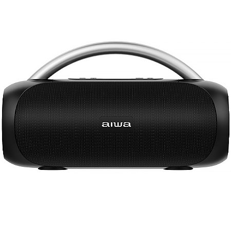 Speaker AIWA AWS10BTB 20 Watts RMS com Bluetooth / Rádio FM / Auxiliar  Preto
