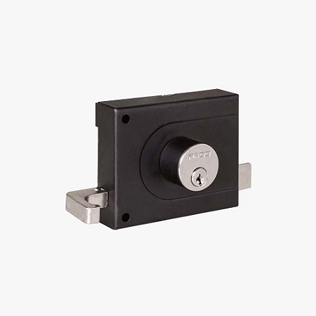 Fechadura PADO Sobrepor para Portão 525-80 Ep Preto