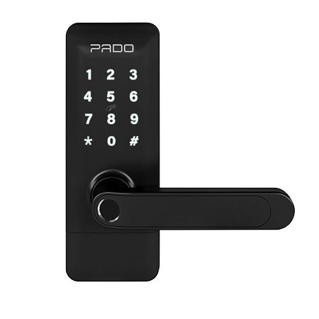 Fechadura PADO Digital Senha Biometria e Cartão Embutir  FDE-300W EP