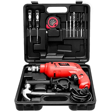 Furadeira MONDIAL NFFI-07 600 Watts com 2 Velocidades 220V ~ 50 / 60 Hz Vermelho