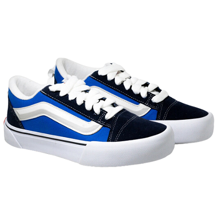 Tênis Unissex VANS Knu Skool Preto e Azul