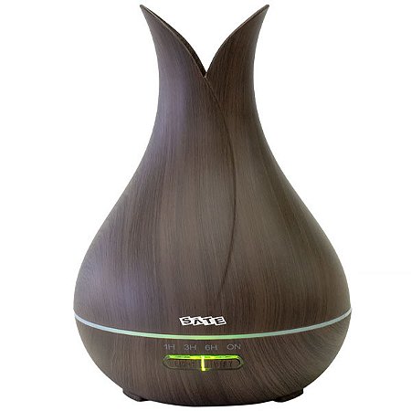 Umidificador de Ar SATELLITE Aroma A-H6705 5 Watts de 400 ml Bivolt Marrom