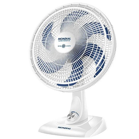 Ventilador MONDIAL Super Power VSP-40-W 6 Pás 140 watts 220V ~ 60Hz Branco