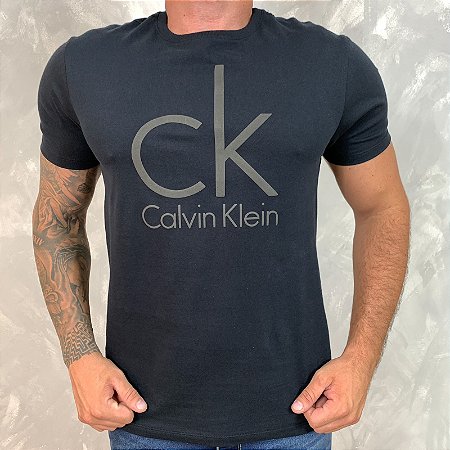 Camiseta Masculina CK Preto DFC