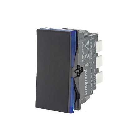 Interruptor PIAL 1 Paralelo Módulo 10A Plus+ I Legrand Preto