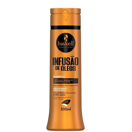Shampoo Infusão de Óleos 300ml HASKELL