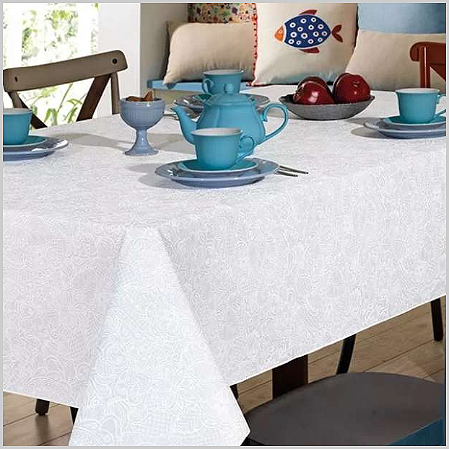 Toalha de Mesa DOHLER Redonda 04 Lugares Edite 1.60 m