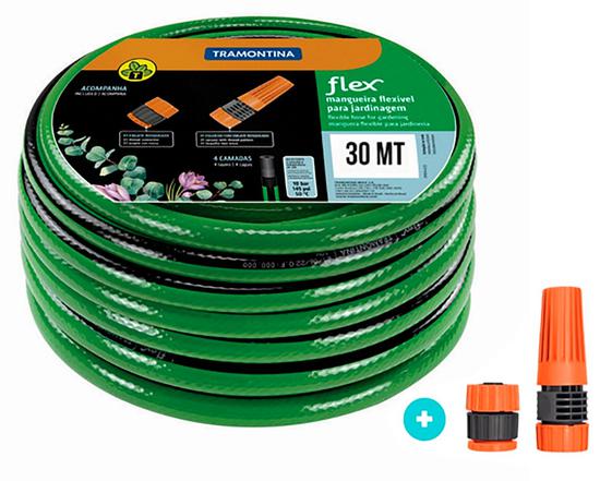 Kit Mangueira TRAMONTINA Flex 30 MTS 79167/300