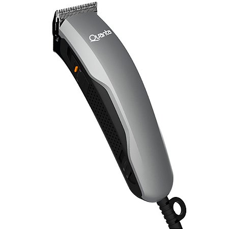 Máquina de Corte de Cabelo QUANTA QTCE50 Bivolt Preto com Cinza