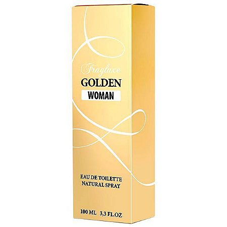 Perfume Feminino FRAGLUXE Golden Woman Eau de Toilette 100 ml