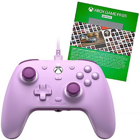 GAMES - Controle GAMESIR G7 SE para PC Xbox + Game Pass Ultimate Roxo