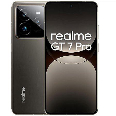 Smartphone REALME GT 7 Pro RMX5011 NFC Dual SIM de 512GB 12GB RAM de 6.78" 50+50+8MP 16MP Cinza Galáxia