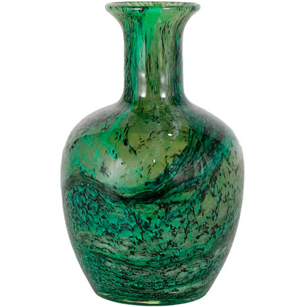 Vaso Murano Bojudo Esmeralda 12x20cm PARAMOUNT