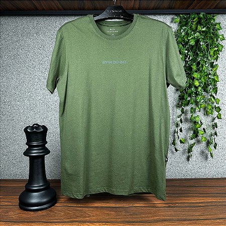 Camiseta Masculina ARMANI Verde