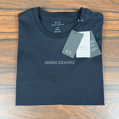 Camiseta Masculina ARMANI Preto