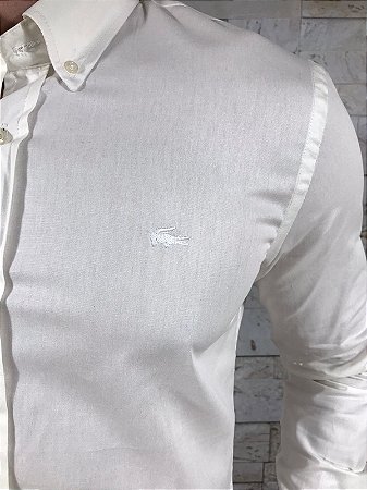 Camisa Masculina Manga longa LCT Branco