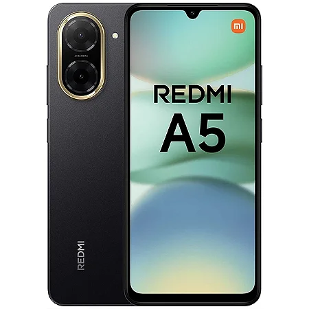 Smartphone XIAOMI Redmi A5 Dual SIM de 64GB 3GB RAM de 6.88" 32MP 8MP Preto Meia-Noite