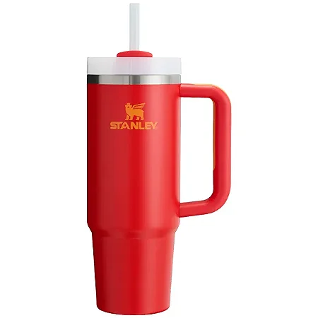 Copo Térmico STANLEY Quencher H2.0 Flowstate Tumbler de 887 ml Vermelho
