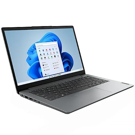 Notebook LENOVO IdeaPad 1 14IJL7 82LV0075US 14" Intel Celeron N4500 4GB RAM 128GB eMMC Nuvem Cinza
