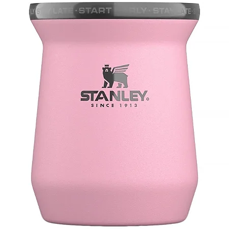 Cuia Térmica STANLEY Messi Goat Mate Mug de 236 ml Rosa