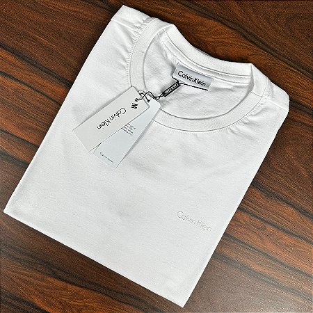 Camiseta Masculina CK Branco