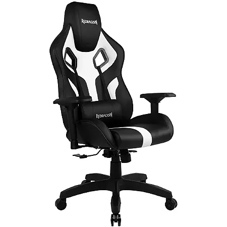 GAMES - Cadeira Gaming REDRAGON Capricornus C502-BW Preto com Branco