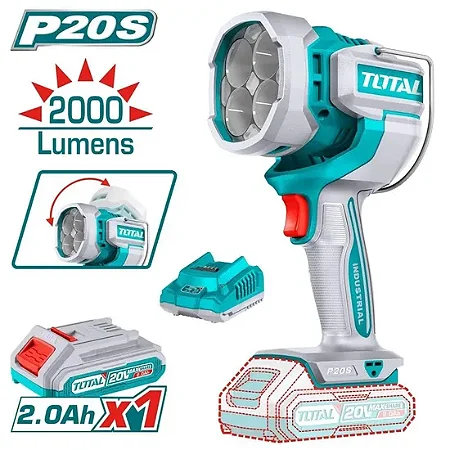 Lâmpada de Trabalho TOTAL UTWLI20881 20V 22.5W