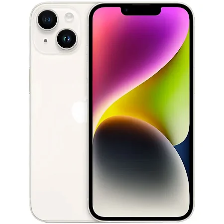 APPLE iPhone 14 A2884 CN Dual SIM 128GB 4GB RAM de 6.1" 12+12MP 12MP Luz das Estrelas