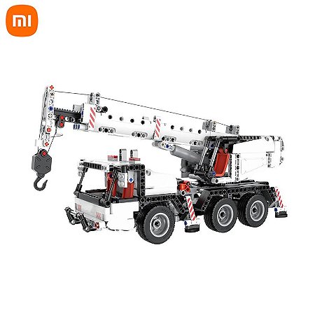 Brinquedo Caminhão Guindaste XIAOMI Blocos de Construção Cidade em Miniatura Engenharia Carro Educativos DIY