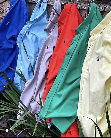 ralph lauren camisas masculinas