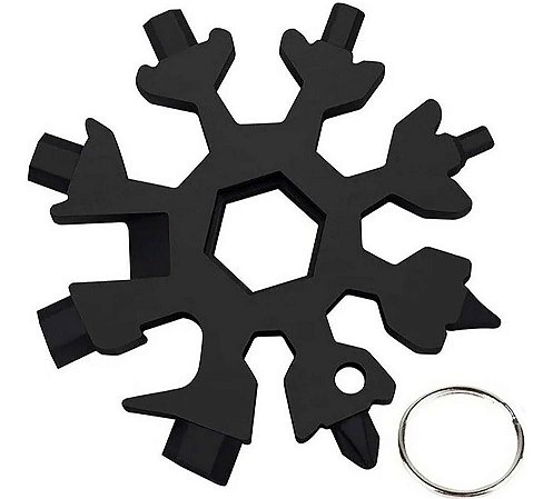 Nova chave multifuncional 18 em 1 portatil universal para bicicleta moto