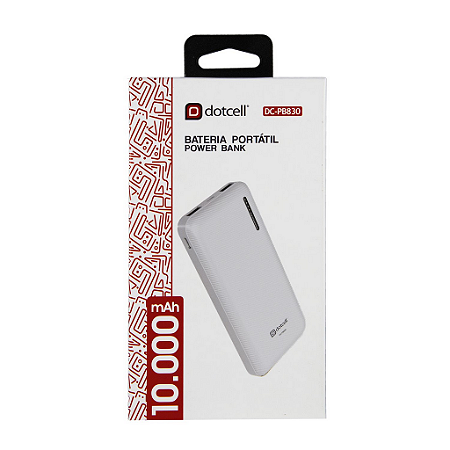 BATERIA AUX-P.BANK DOTCELL DC-PB830 BRANCO