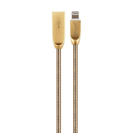 Cabo USB DC-1078 IPH6 (Dourado) (1,2m)