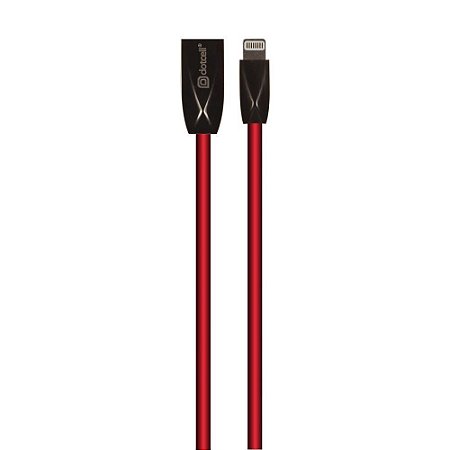 Cabo USB DC-CD3001 IPH6 (Vermelho) (1m)