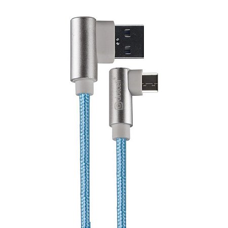 CABO USB TYPE-C DOTCELL DC-1107 AZUL CLARO