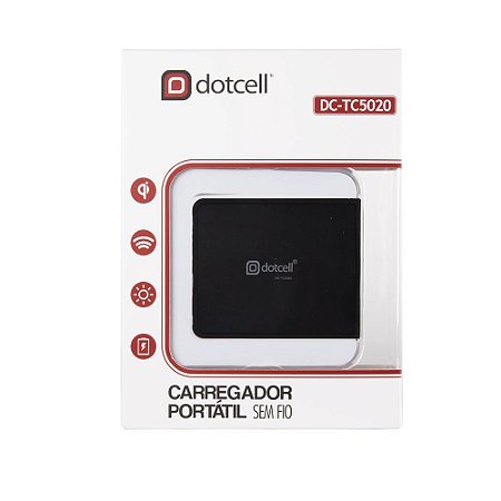 CARREGADOR VIAGEM DOTCELL DC-TC5020 PRETO