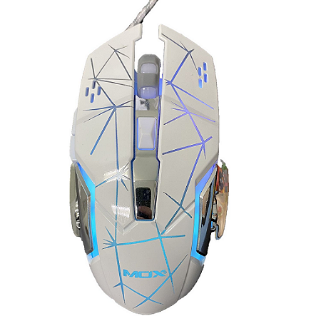 MOUSE PARA GAMER MOX MO-ME210 BRANCO