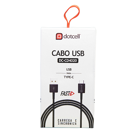 CABO USB DOTCELL DC-CD4020 PRETO