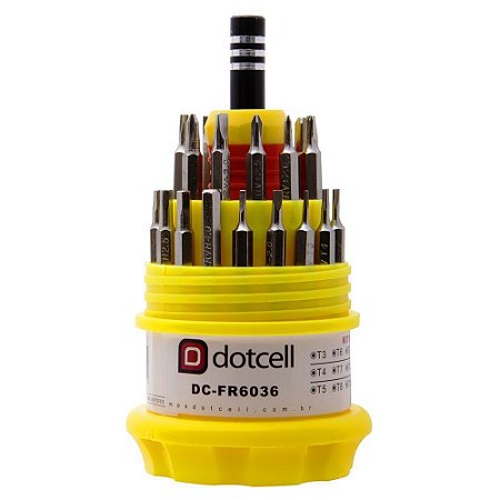 KIT FERRAMENTAS DOTCELL DC-FR6036