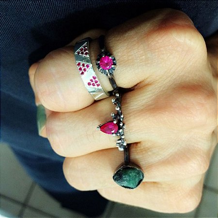 Anel Revintage Leila