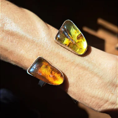 Pulseira Dupla Âmbar
