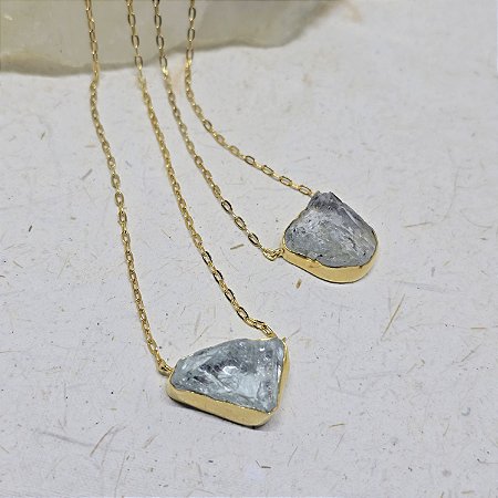 Escapulário Água -Marinha