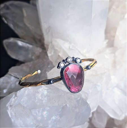 Pulseira Candy Turmalina Melancia