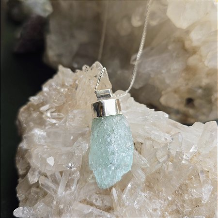 Pingente Água -marinha