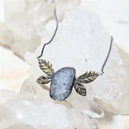 Colar Bliss água-marinha