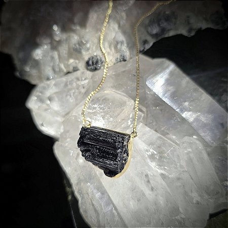 Colar Turmalina Negra
