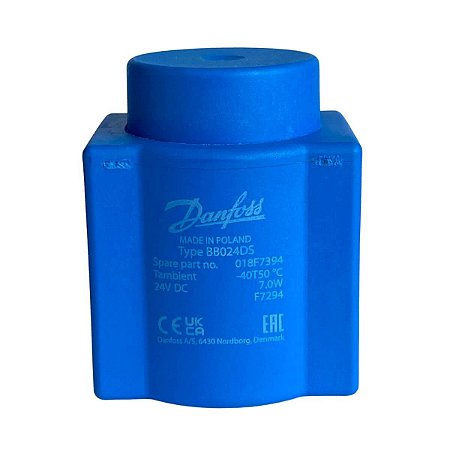 Bobina solenoide Danfos 24Vcc 7W ORIGINAL