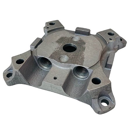 Base alumínio para bomba de vácuo Schuster Eletronic/Pratic/Premium