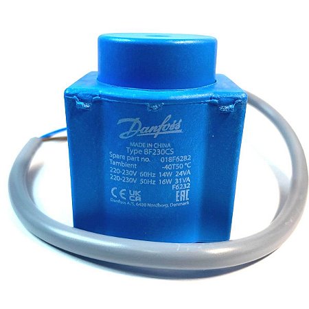 Bobina solenoide Danfos 220V 14W ORIGINAL