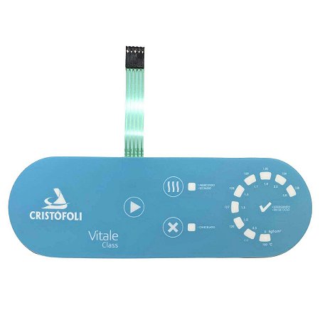 Teclado membrana autoclave Cristófoli Vitale Class VCA VAR